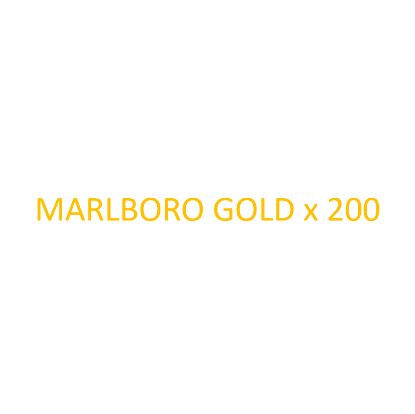 Image de MARLBORO - Gold x 200