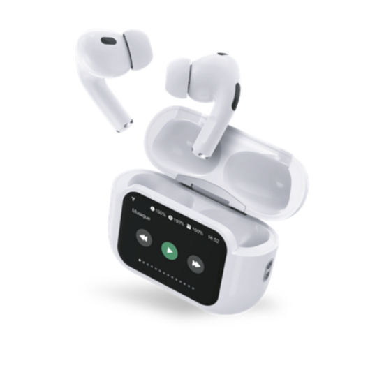 Image sur Force Play - TWS Play Touch XL ANC Ecran Tactile - Blanc