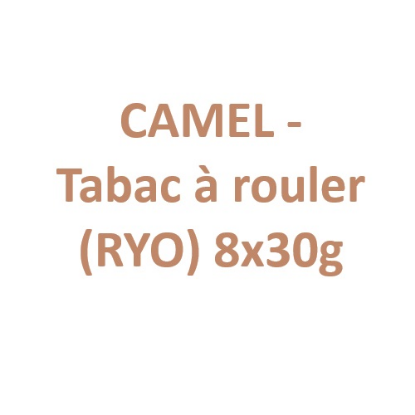 Image de CAMEL - Tabac à rouler (RYO) 8x30g